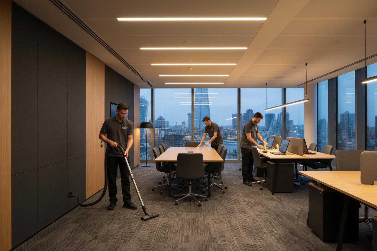 Commercial Cleaning service by Prixtine Ltd in Greater London and Bedfordshire