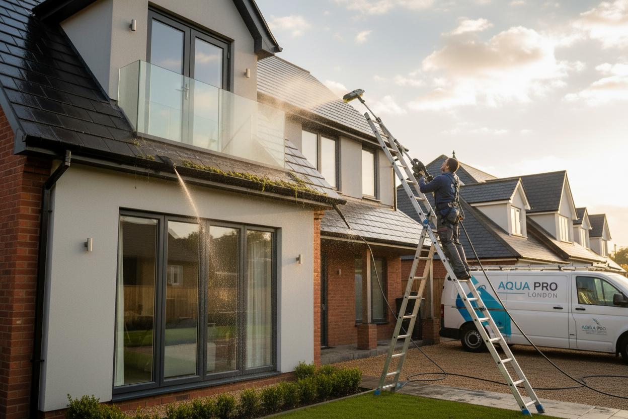 Exterior Cleaning service by Prixtine Ltd in Greater London and Bedfordshire