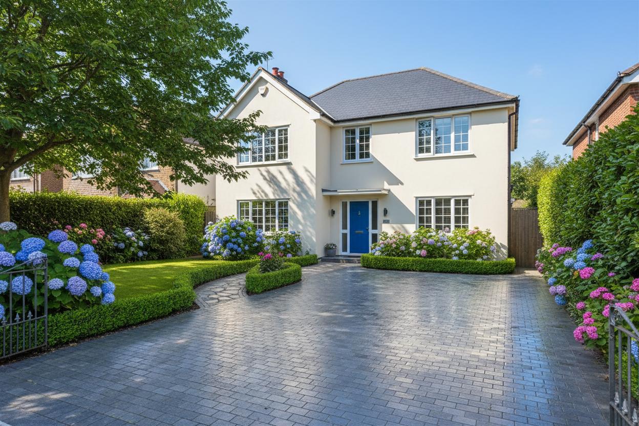 Render & Driveway Restoration - Prixtine Ltd case study